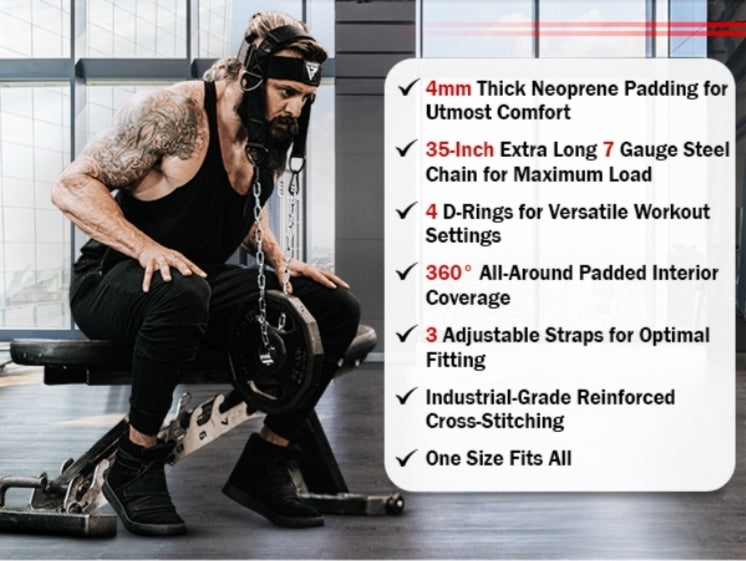 RDX Gym Head Harness – H2 Plus