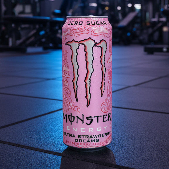 Monster Energy Ultra Drink – 12-Can Case (500ml) - Strawberry Dreams