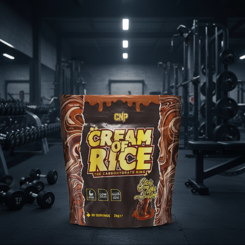 CNP Cream Of Rice – 2kg Bag - Sticky Toffee Pudding