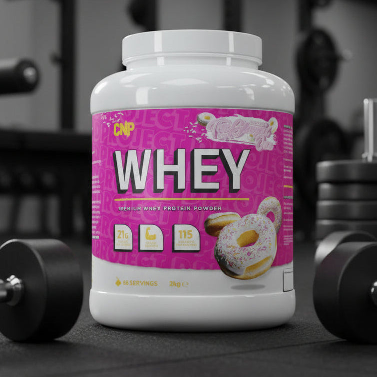 CNP Whey Protein Powder – 2kg Tub - The Glazed