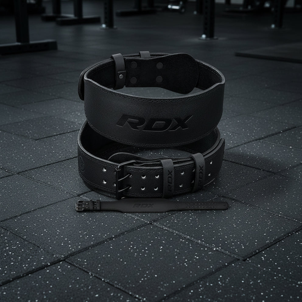RDX Leather Weightlifting Belt – 6’’