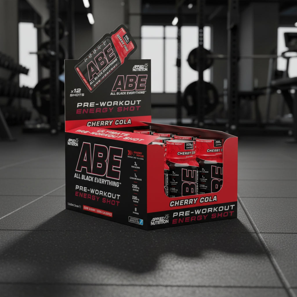 Applied Nutrition ABE Shots – 12-Bottle Case (60ml) - Cherry Cola