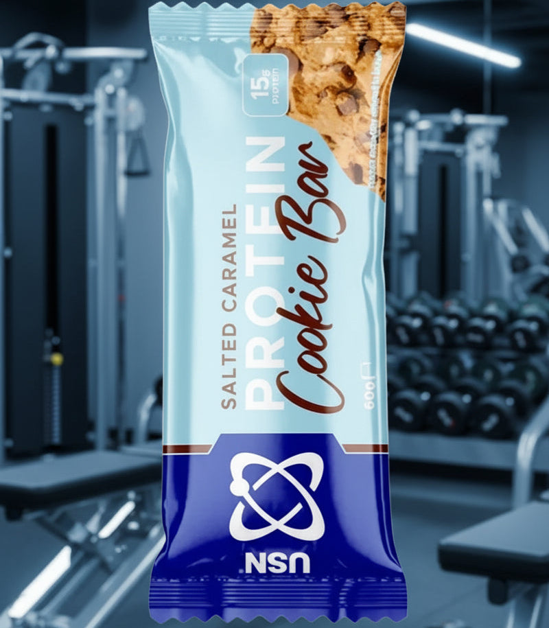 USN Trust Cookie Bars – 12-Bar Case (60g) - Salted Caramel