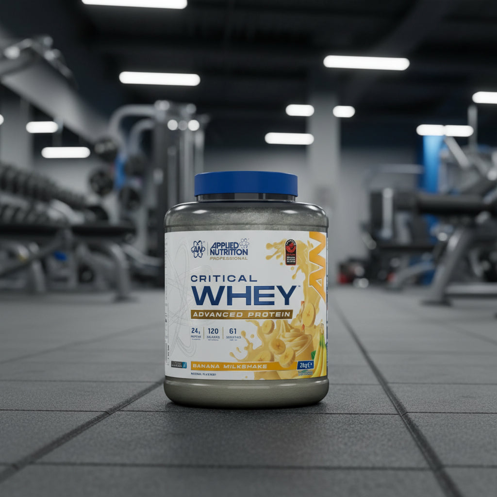 Applied Nutrition Critical Whey – 2kg Tub - Banana Milkshake
