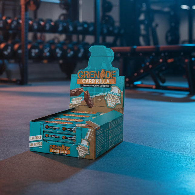 Grenade Protein Bars – 12-Bar Case (60g) - Chocolate Chip Salted Caramel