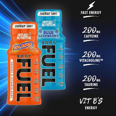 Applied Nutrition BodyFuel Energy Shots – 12-Bottle Case (60ml)