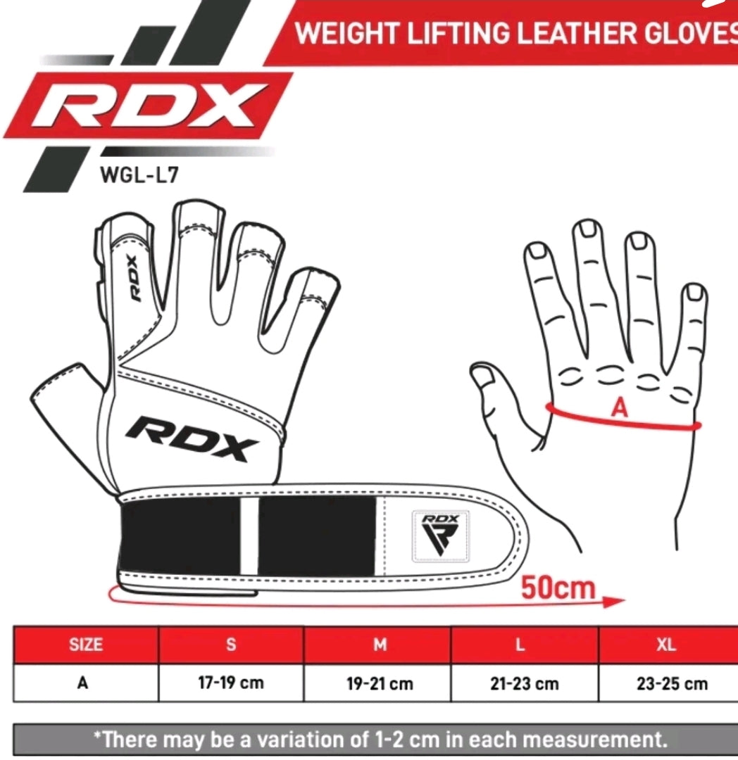 RDX Gym Glove Micro Plus – Red/Black