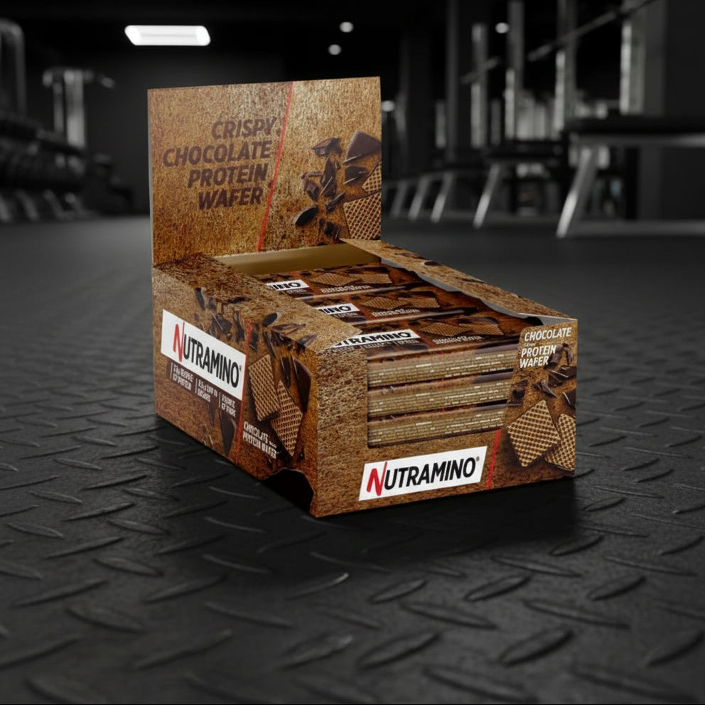 Nutramino Protein Wafers – 12-Bar Case (39g) - Triple Chocolate