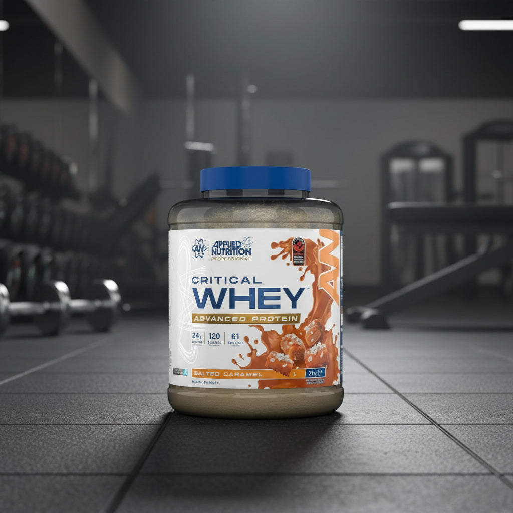 Applied Nutrition Critical Whey – 2kg Tub - Salted Caramel