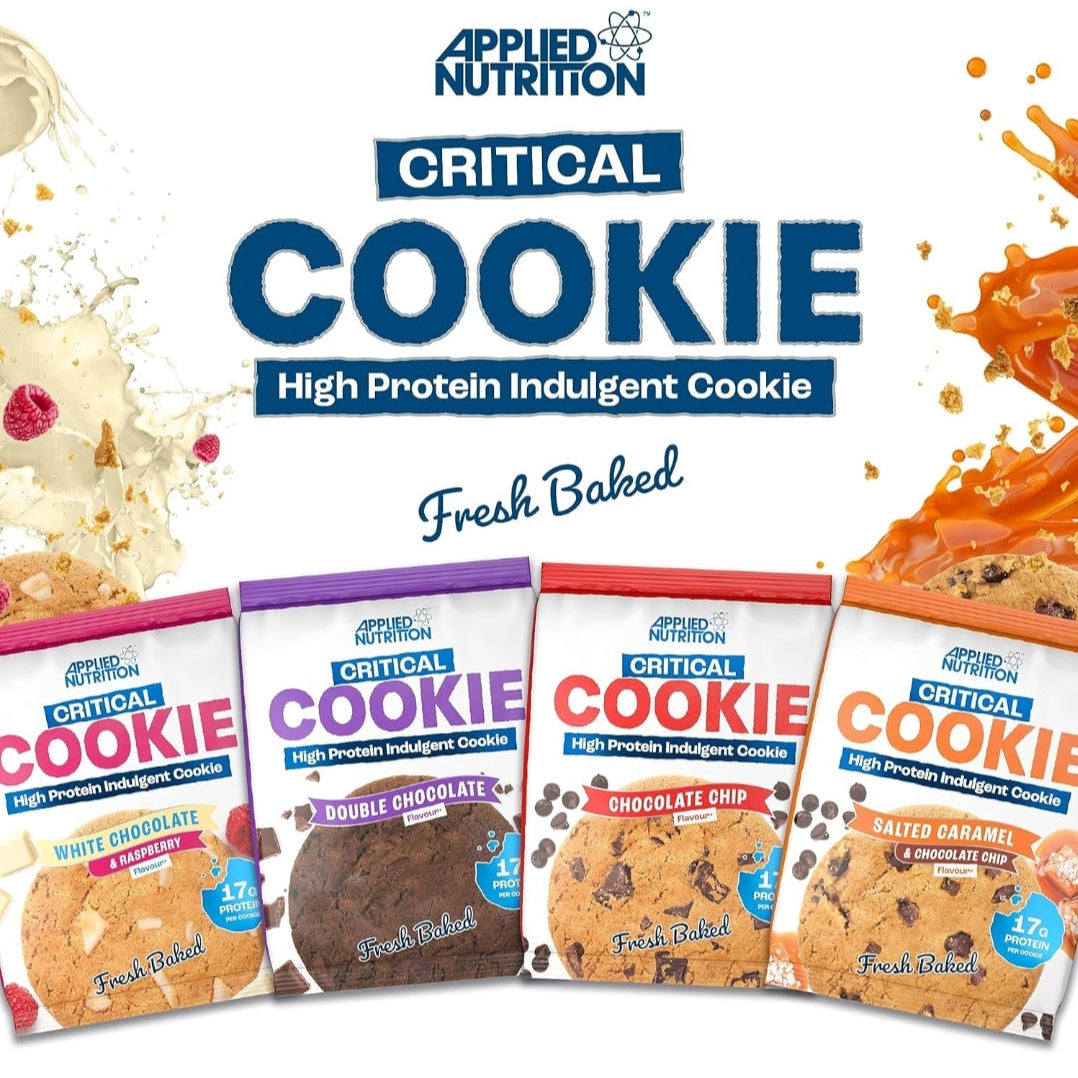 Applied Nutrition Critical Cookies – 12-Cookie Case (85g)