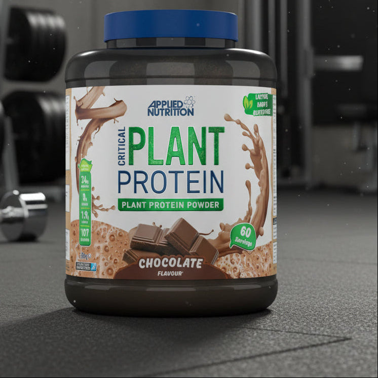 Applied Nutrition Plant Protein Powder – 1.8kg Tub (60 Servings) - Chocolate