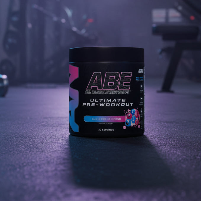 ABE Extremely Potent Pre-Workout Powder – 375g Tub - Bubblegum Crush
