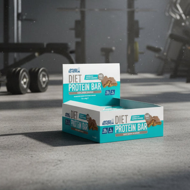 Applied Nutrition Diet Protein Bars – 12-Bar Case (45g) - Chocolate Salted Caramel