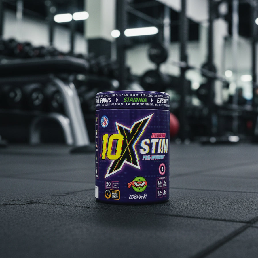 10X Athletic STIM Pre-Workout – 600g Tub - Cobra Ki