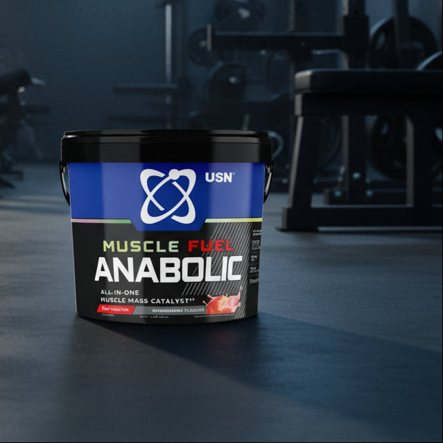 USN Anabolic Muscle Fuel Mass Gainer – 4kg Tub - Strawberry
