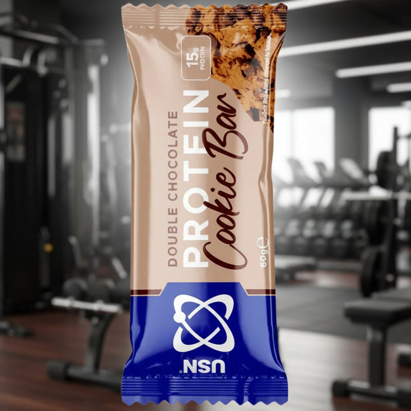 USN Trust Cookie Bars – 12-Bar Case (60g) - Double Chocolate
