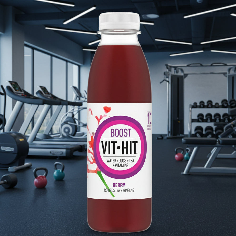 VITHIT Vitamin Drink – 12-Bottle Case (500ml) - Mixed Berry