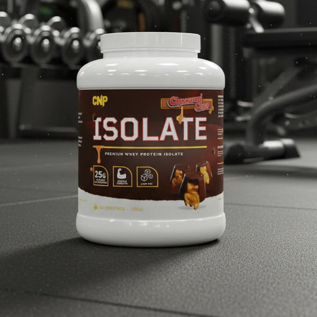CNP Isolate Protein Powder – 1.8kg Tub - Chocamel Cups