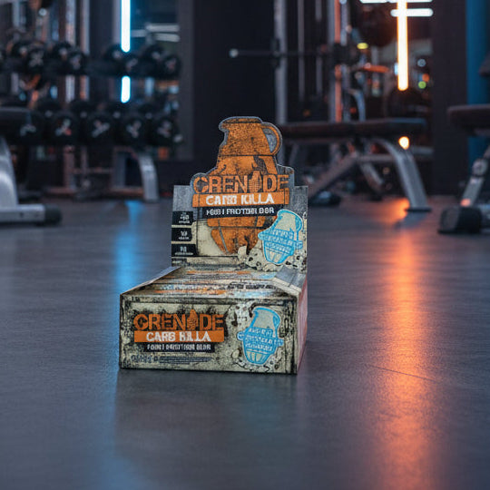 Grenade Protein Bars – 12-Bar Case (60g) - White Chocolate Cookie