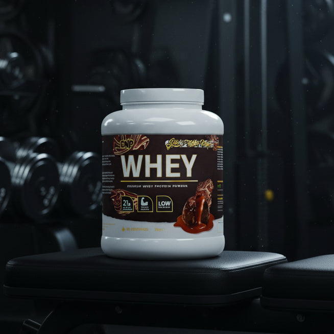 CNP Whey Protein Powder – 2kg Tub - Sticky Toffee Pudding
