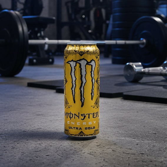 Monster Energy Ultra Drink – 12-Can Case (500ml) - Ultra Gold