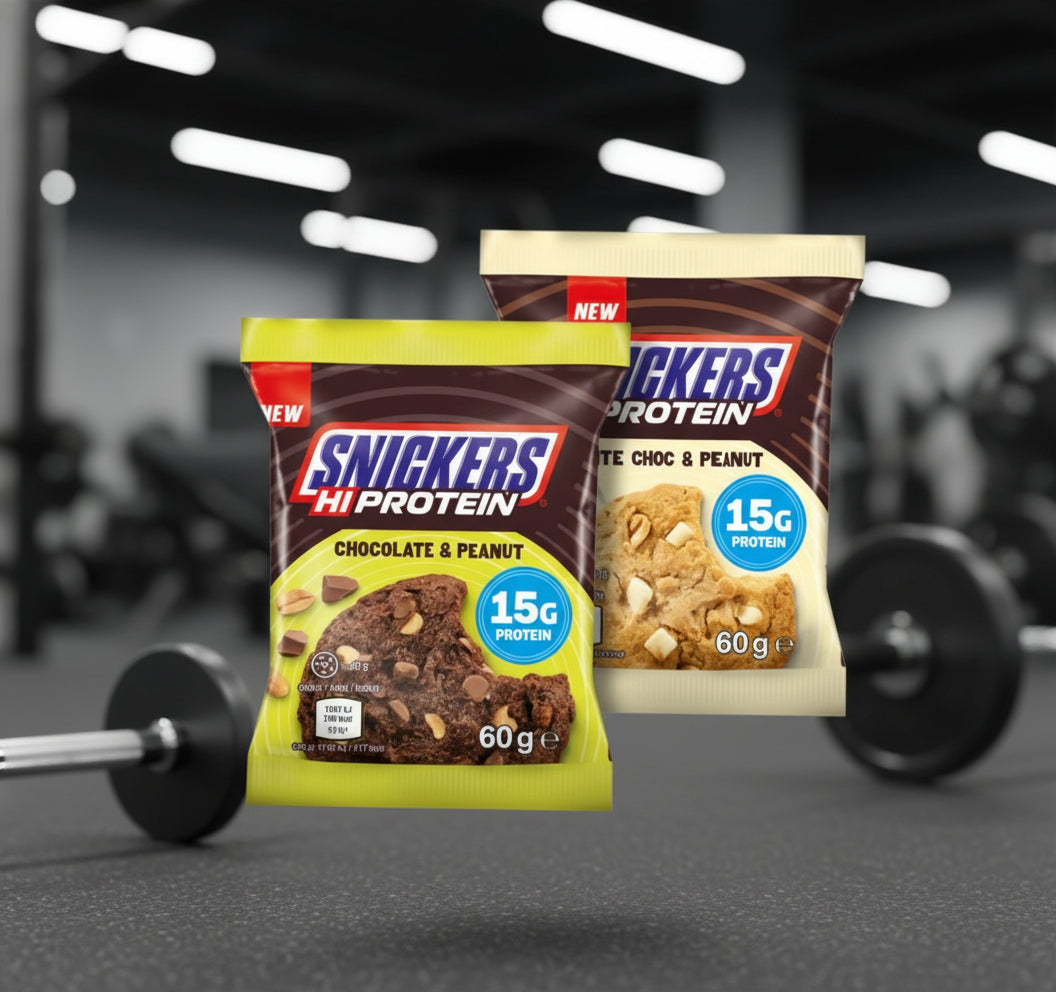Snickers Protein Cookies – 12-Cookie Case (60g)
