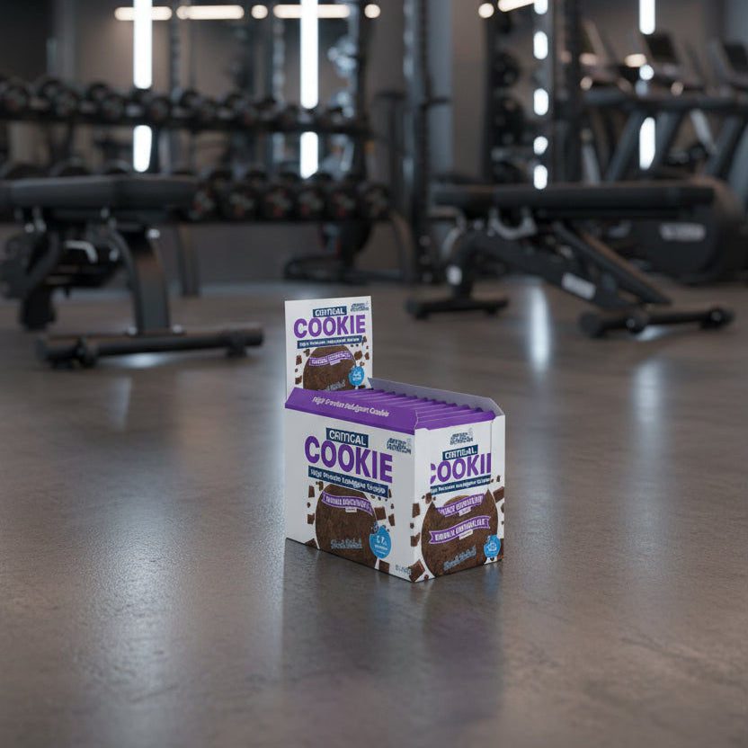 Applied Nutrition Critical Cookies – 12-Cookie Case (85g) - Double Chocolate