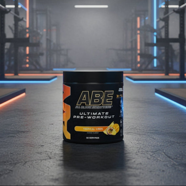 ABE Extremely Potent Pre-Workout Powder – 375g Tub - Tropical Vibes
