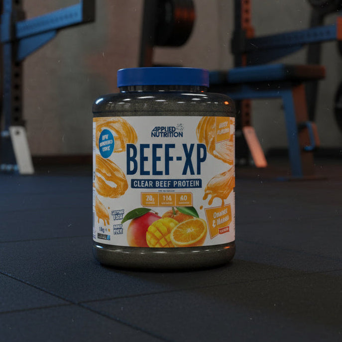 Applied Nutrition Beef XP Clear Beef Protein – 1.8kg Tub - Orange Mango