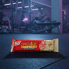 Grenade salted peanut flavour protein bar on a gym floor
