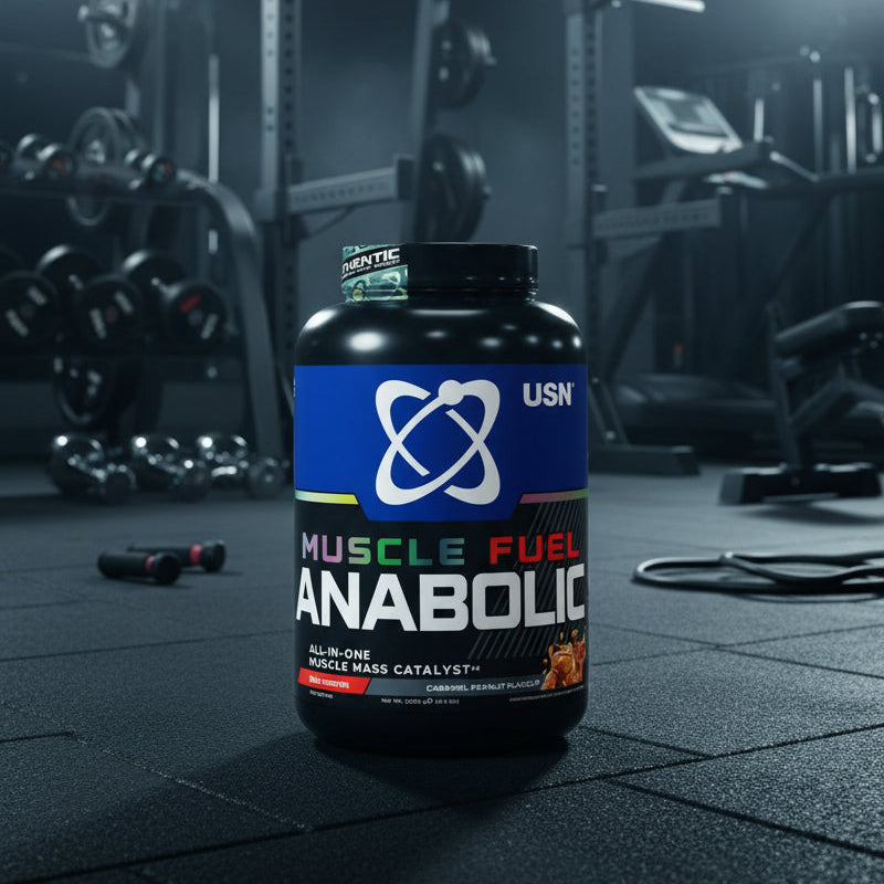 USN Anabolic Muscle Fuel – 2kg Tub - Caramel Peanut Butter