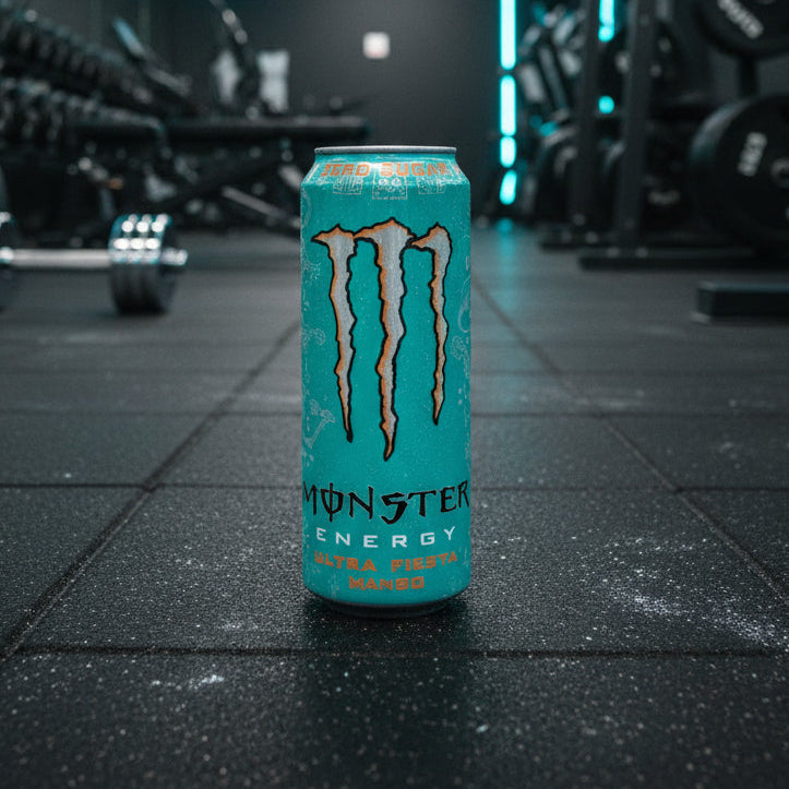 Monster Energy Ultra Drink – 12-Can Case (500ml) - Fiesta Mango