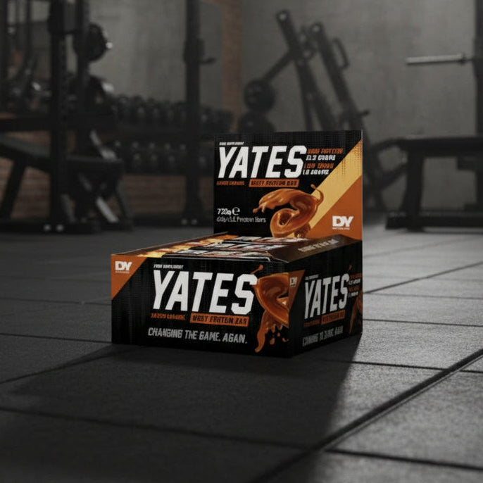 DY Nutrition Yates Protein Bars – 12-Bar Case (60g) - Salted Caramel