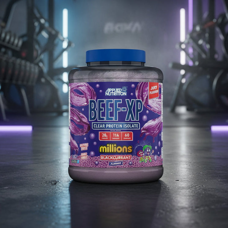 Applied Nutrition Beef XP Clear Beef Protein – 1.8kg Tub - Millions Blackcurrant