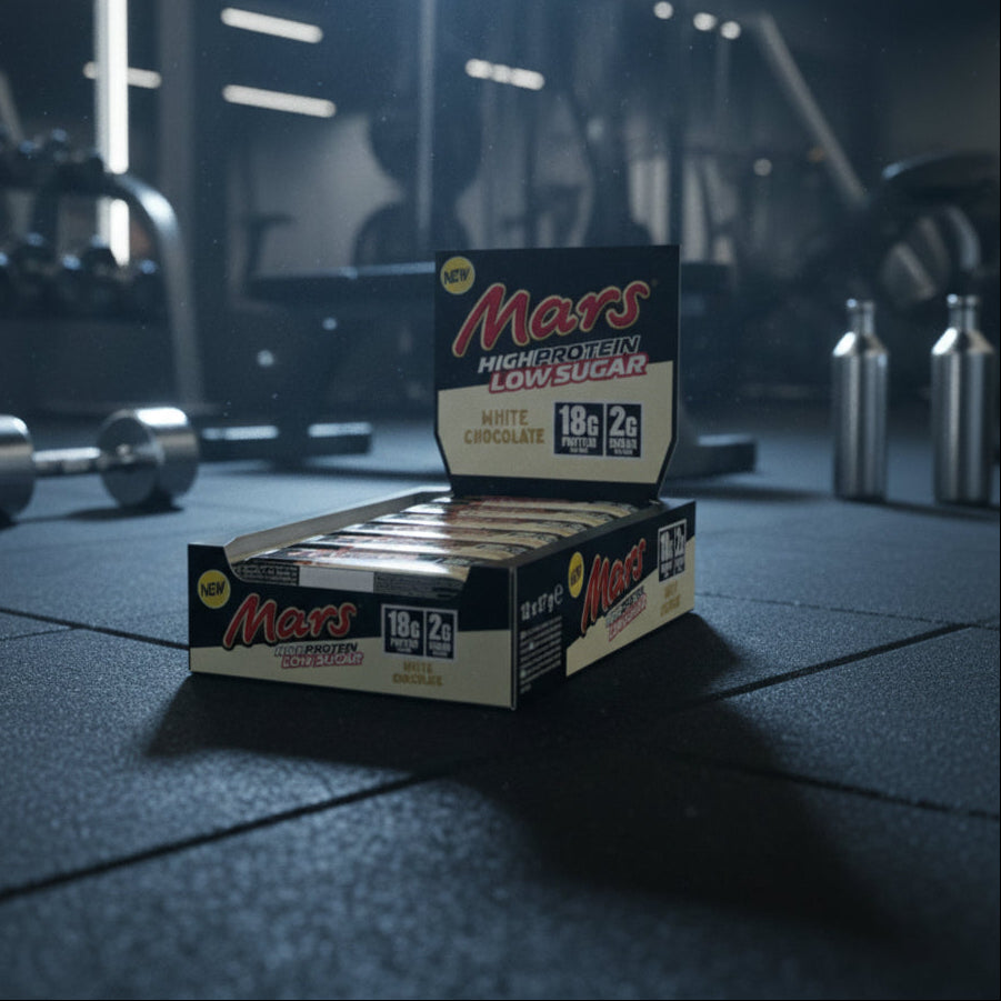 Mars Protein Bars – 12-Bar Case (55g) - White Chocolate